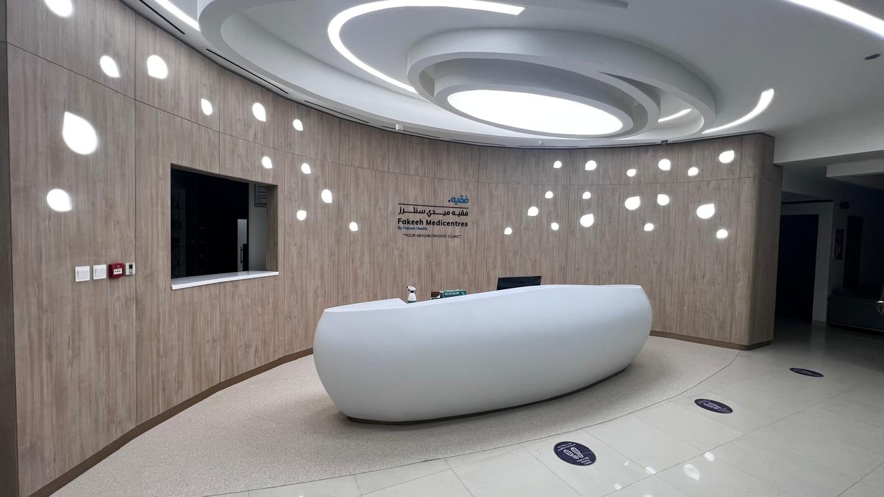 Fit Out Works Fakeeh Medicentre Clinic Motor City